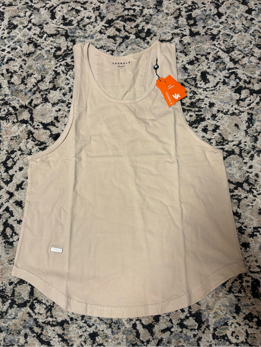 YoungLA Men's Neutral Tank Top. Size Small
